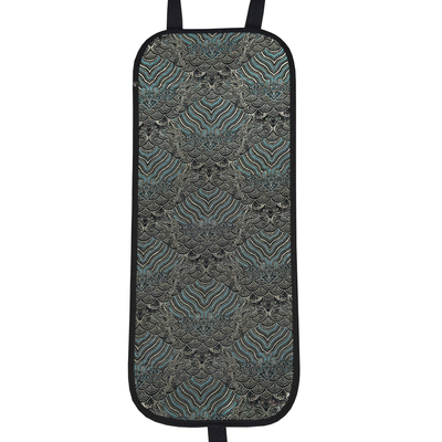 织锦缎刺绣汽车后排中间座椅靠垫