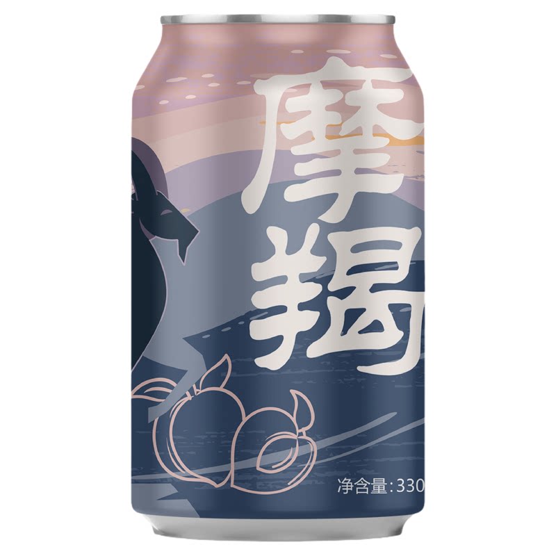 啤休酿造星座款中浓度330ML罐装