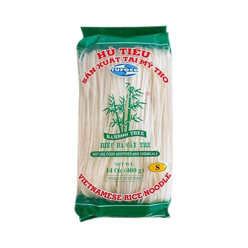 越南进口越竹林河粉400g*1包檬粉米线速食干河粉宽越竹林方便米线