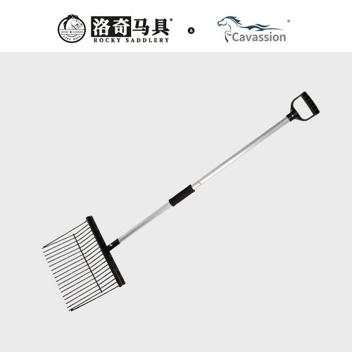 跨境爆款代贴叉叉头工厂草料叉用品马术子叉叉马具洛奇铁叉马粪