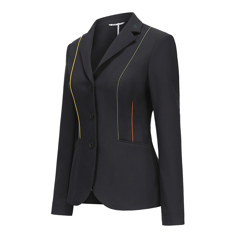 AYM爱跃马 | Pop系列女士撞色骑士服马术比赛专业西服外套 | 预售