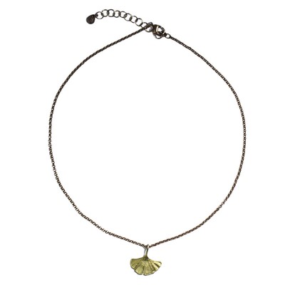 ins冷淡风小众设计复古银杏叶