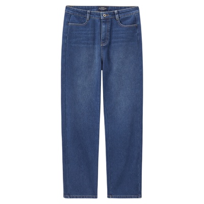 佐丹奴裤子女装重磅泡芙牛仔心形袋花牛仔长裤 05414066