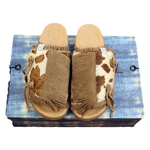 visvim uncle gui26ss新款马毛拼接时尚百搭流苏麂皮网红情侣潮鞋