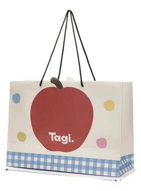 Tagi.卡通涂鸦印花手提袋礼品袋
