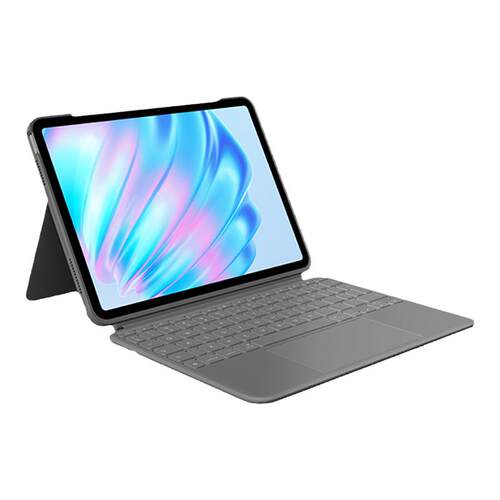 罗技随行系列ComboTouch iPad键盘保护套外接盖适配苹果平板ipad air/pro磁吸拆卸背光剪式键盘11/13寸带笔槽