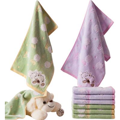 2条金号纯棉A类柔软小毛巾