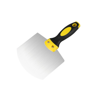 不锈钢弧形托灰板抹灰腻子托泥板上料器刮腻子油工瓦工泥工板灰铲