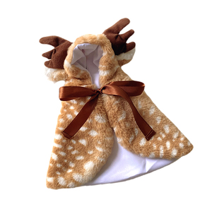 狗狗猫咪圣诞款变身衣服宠物节日服饰装扮斗篷披风可爱麋鹿