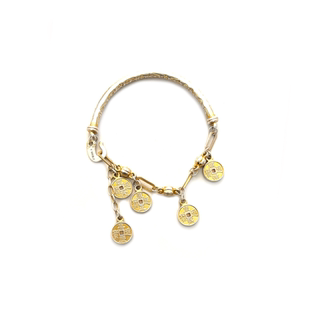 Yangui燕归「半福圆币」国风新中式足银999.9钱币轻奢小众手镯女