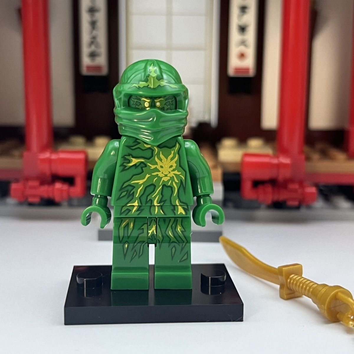 thumbnail for Ninjago maximum potential edition Lloyds minifigure double-sided print cheap building block toy boy