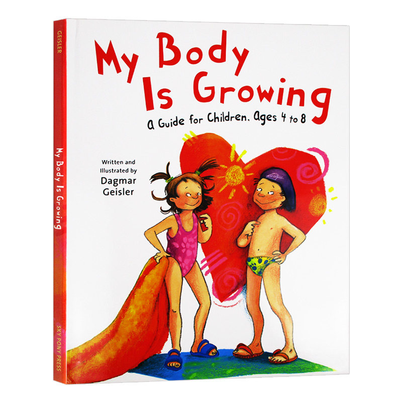 我的身体正在成长 英文原版 My Body is Growing 儿童安全教育绘本 Dagmar Geisler 全英文版进口原版英语书籍