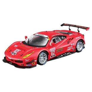 Burago比美高 1:43 法拉利车模F430 488Evo Fxxk仿真超跑赛车模型