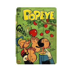 适用ipad11保护壳pro11寸mini7三折air5苹果平板9皮套10大力水手2025外壳a16透明13英寸mini4第6代双面带笔槽