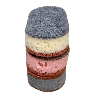 加厚高密度彩色厨房洗碗海绵刷