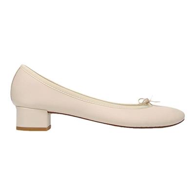 REPETTO米灰色芭蕾低跟鞋