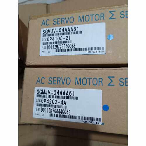 议价可维修全新安川伺服电机SGMJV04AAA61原装正品内外码一致说明