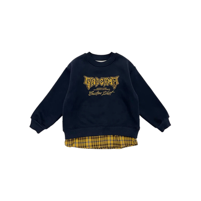 [假两件][一体绒]米西果卫衣