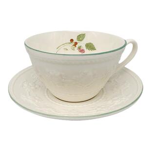 【结婚礼物】Wedgwood威基伍德欢愉假日树莓陶瓷咖啡杯碟200ml