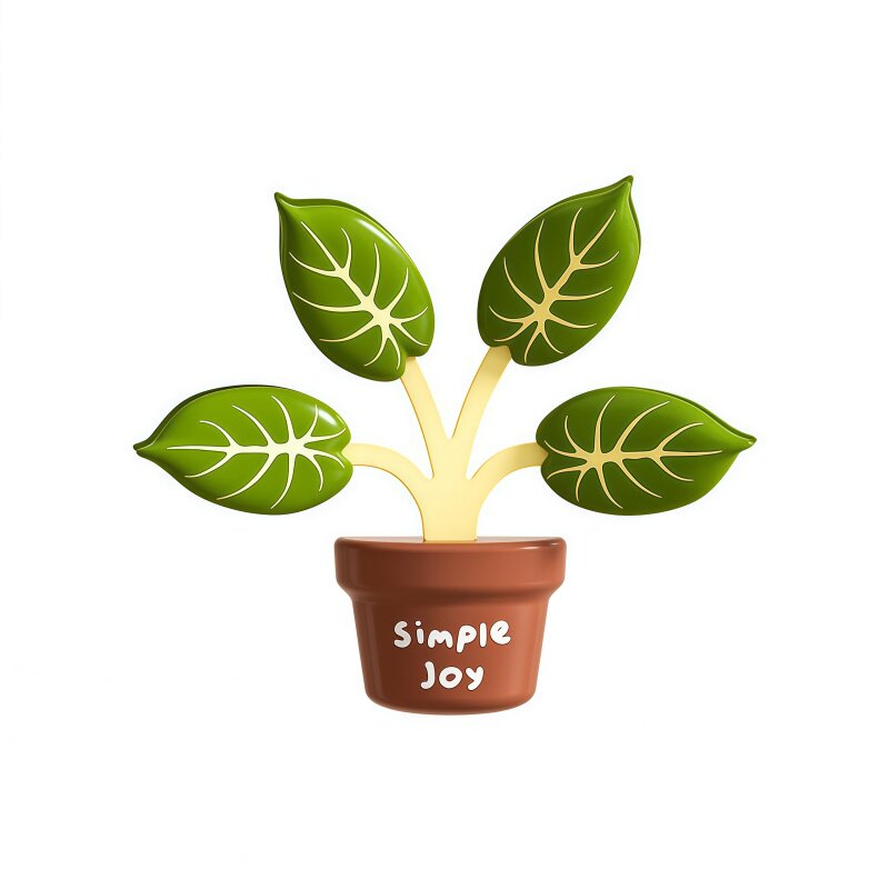 绿植磁吸封口夹冰箱贴防潮保鲜