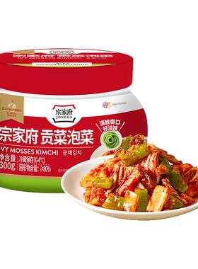 清净园宗家府贡菜泡菜300g罐装韩式泡菜拌饭辣白菜下饭菜咸菜酸菜