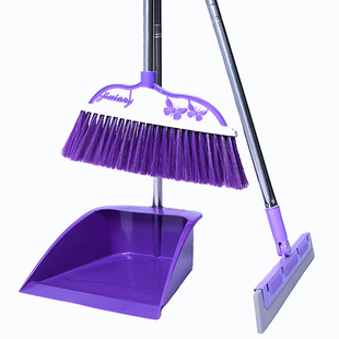 扫把簸箕套装组合软毛家用扫地笤帚卫生间魔法扫帚畚箕扫头发神器