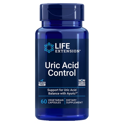 美国LifeExtension尿酸平衡60粒