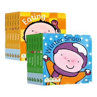 【文脉书局】我和我的小小世界英文原版绘本宝宝启蒙认知早教书Me and my little world 凯文低幼儿童益智图书0-3岁亲子阅读英语书