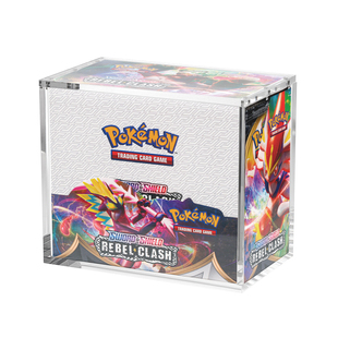 亚克力宝可梦收纳盒Pokemon游戏卡牌展示盒防紫外线磁吸收藏盒