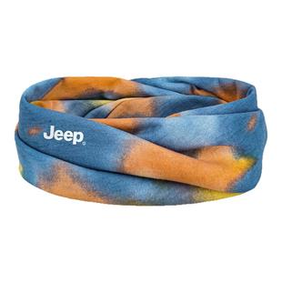 JEEP吉普女士运动围脖帽子两用款防风防寒护颈脖套围巾秋冬季冷帽