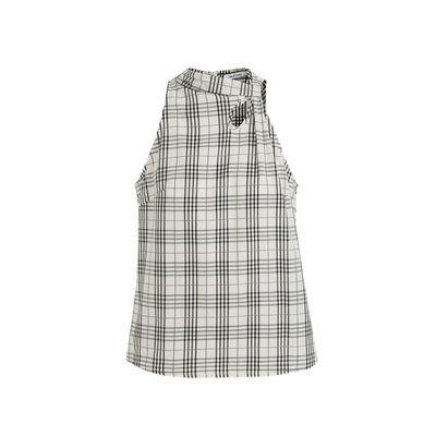 AgeofAscent扭结复古格纹小衫