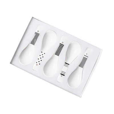 小汤勺陶瓷吃饭勺子汤匙调羹