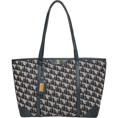 TATA他她复古老花托特包女包包大容量单肩包手提包新款X3411AX5