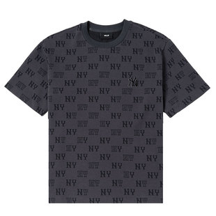 【自营】MLB短袖T恤男装女装新款圆领休闲透气运动服简约时尚上衣