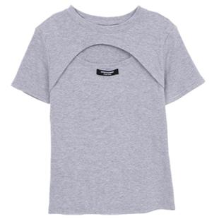 300斤加大码女装加肥200斤胖mm夏季镂空上衣气质短袖心机性感T恤