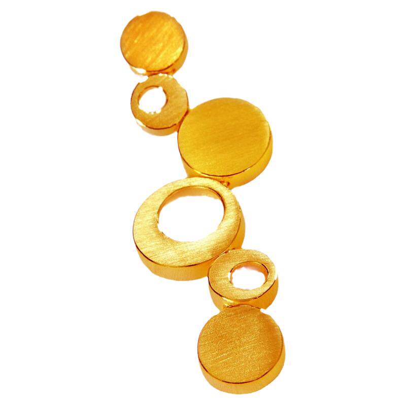 justgold镇金店黄金足金吊坠