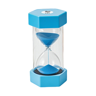 六角桌面沙漏计时器摆件儿童高级感1-60分钟简约时间礼品防摔