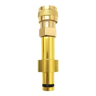 亿力4系5系绿田莫甘娜洗车机高压水枪头转换头PA泡沫壶转接配件