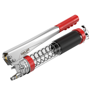 德力西电气黄油枪手动高压打黄油神器配黄油嘴挖掘机叉车省力注油