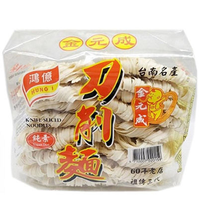 台湾原装进口金元成1200g刀削面