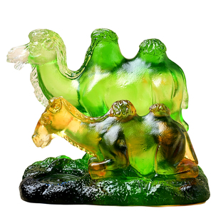 2026年宋韶光属猴吉祥物健行万里摆件招财客厅办公室琉璃生肖吊坠