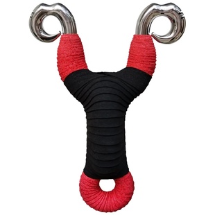 冷弯304不锈钢藏羚羊加长柄一把抓手工射鱼圆皮筋传统弓弹弓包邮