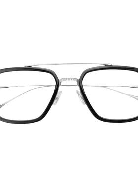 钢铁侠唐尼同款偏光墨镜太阳镜男伊迪丝变色大框大脸近视眼镜框架