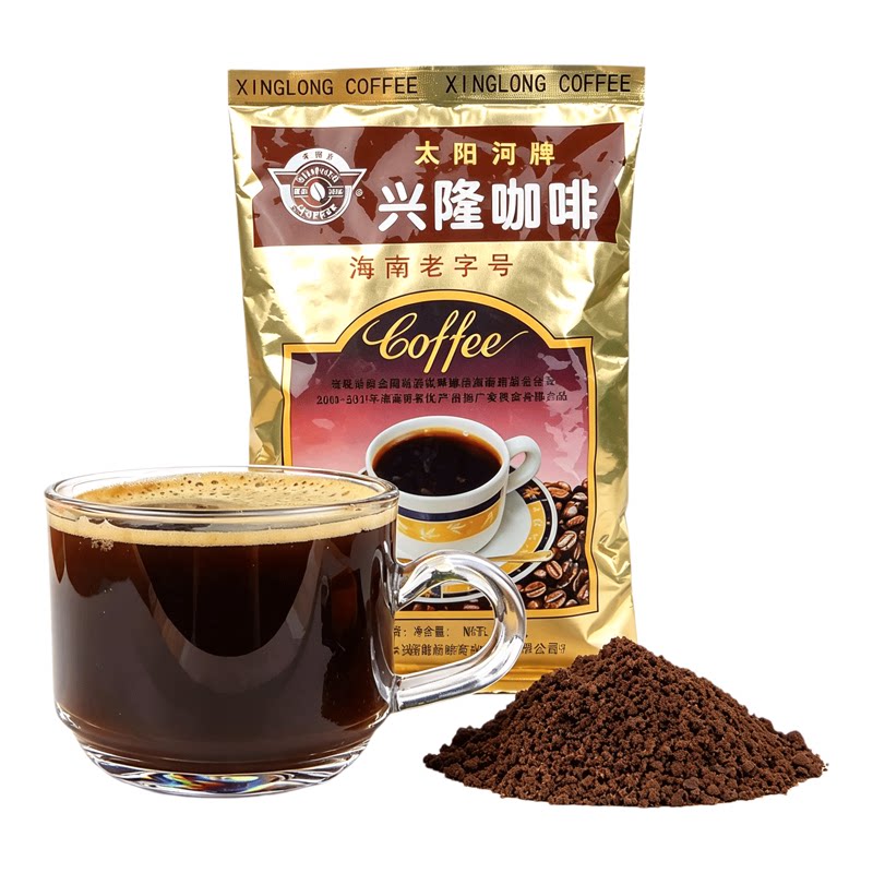 太阳河牌兴隆老字号炭烧咖啡粉