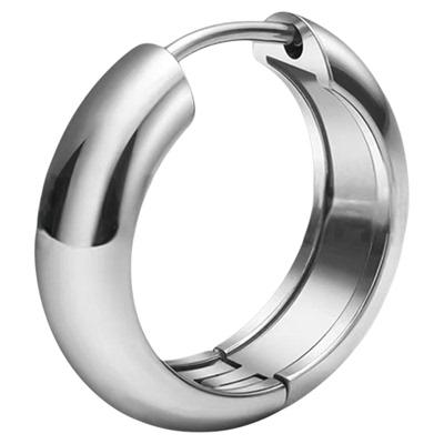 钛钢耳环男款轻奢高级感免费刻字