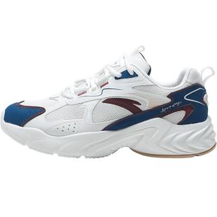 安踏休闲鞋男鞋夏季网面透气潮流厚底老爹鞋轻便软底减震运动鞋子