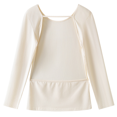 三伏天晒背专用上衣修身瑜伽服女