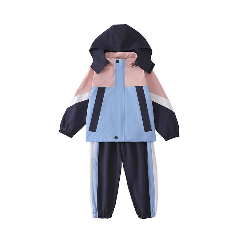 小学生校服春秋纯棉运动服三四件套冲锋衣幼儿园园服秋季儿童班服
