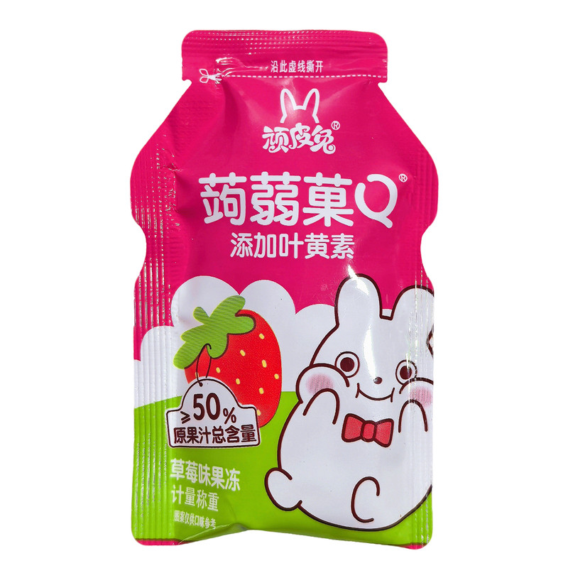 蒟蒻魔芋吸吸果冻新鲜果汁加入