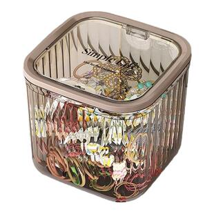 JOJO'S L. PD.杂货先生.ins风桌面女发箍收纳防尘盒带盖 | 导师